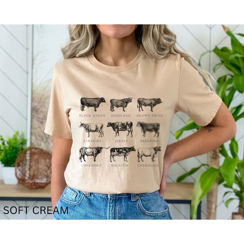 Natural Cow Breeds Shirt